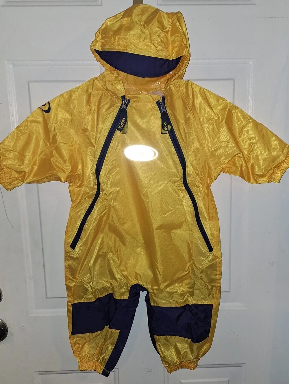 New Tuffo Rain Suit~Waterproof Coveralls~Muddy Buddy~Duel Front Zippers~18 M~2T